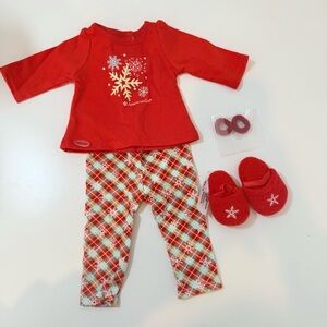 American Girl Holiday Dreams Doll Pajama Set